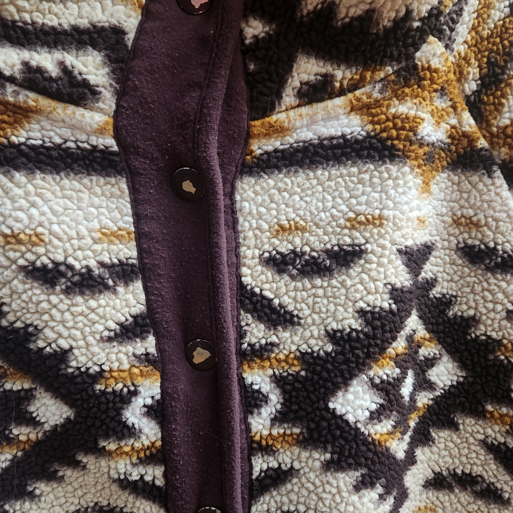 Aztec Patterned Pullover Hoodie - image 3